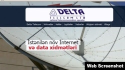 Delta-telecom.net saytından screenshot. 14april2017