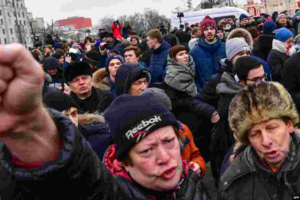 Самые массовые шествия прошли в Москве и Санкт-Петербурге.&nbsp;