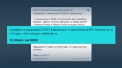 Как в Казахстане получают поддельные сертификаты о прививке